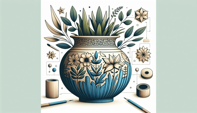 es de Kave Home, y tiene hasta macetero incorporado