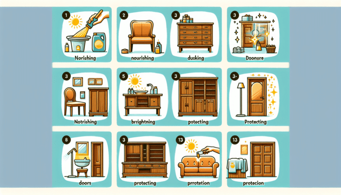nutre, abrillanta y protege los muebles (y también sirve para tener relucientes las puertas)