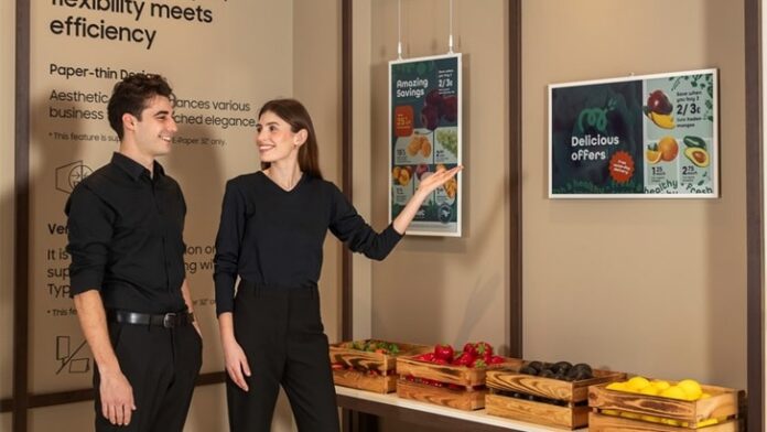 Samsung Showcases Color E-Paper and AI Signage Solutions at ISE 2025 – Samsung Global Newsroom