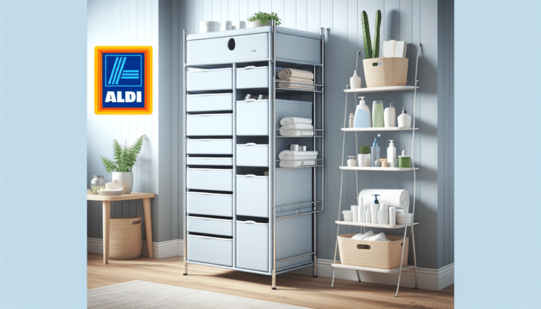Aldi tiene una torre de almacenamiento ideal para el baño o la cocina