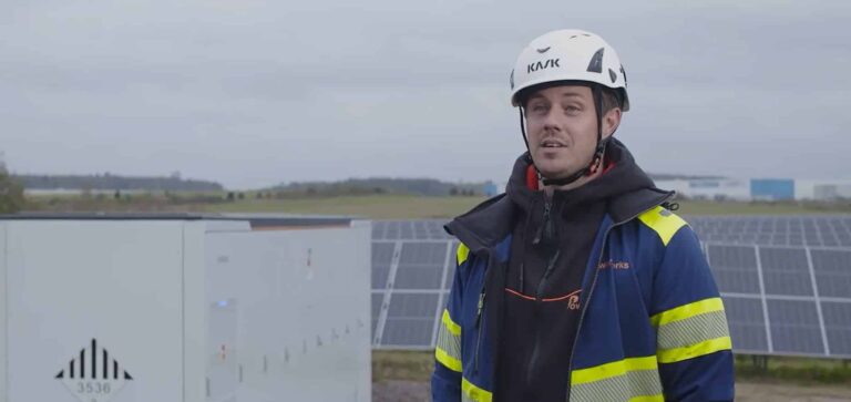 El futuro energético de Suecia avanza a toda velocidad: uno de los primeros parques solares híbridos se inaugura en Halmstad