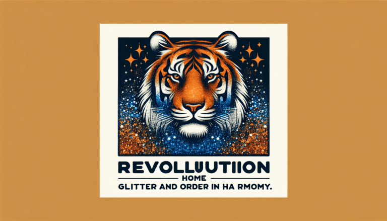 Por fin, gracias a Tiger, la purpurina no es incompatible con el orden y la limpieza en casa con esta super novedad