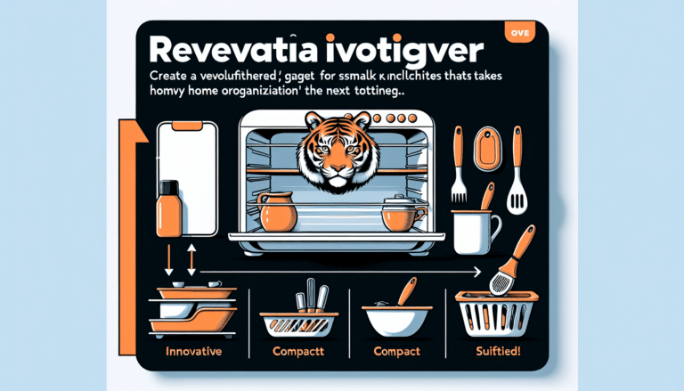 Tiger arrasa con este gadget pintoresco para ordenar la despensa y ampliar el espacio en cocinas pequeñas