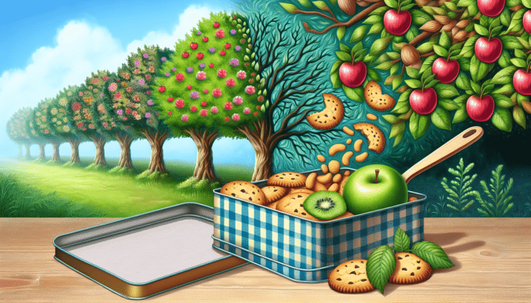 He reutilizado la mítica lata de galletas del costurero de mi abuela y ahora mi jardín parece un vergel