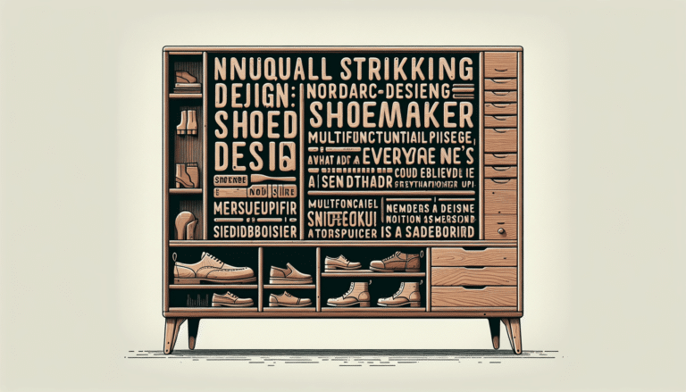 Leroy Merlin tiene un zapatero de diseño nórdico tan bonito que todos pensarán que es un aparador