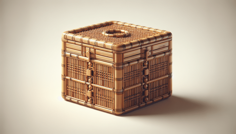 Caja de Bambú: Elegancia y Almacenamiento Práctico