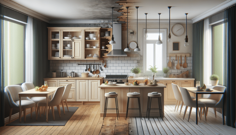 Renovación de Cocina: Transformación de Anticuada a Espacio Abierto y Minimalista