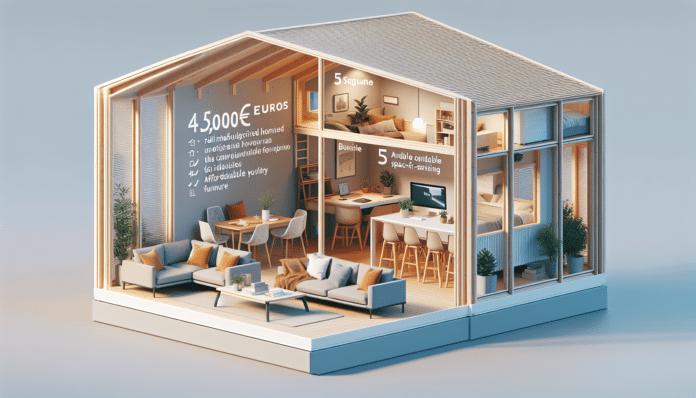 Esta casa prefabricada totalmente amueblada con capacidad para una familia de cinco cuesta menos de 45.000 euros