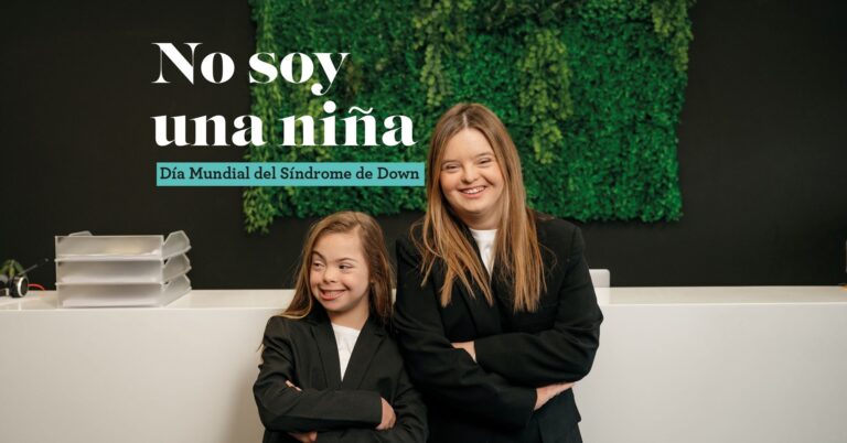 Caterina Moretti insta a las empresas a apostar por el talento de las personas con síndrome de Down, en la campaña de la Fundación Adecco