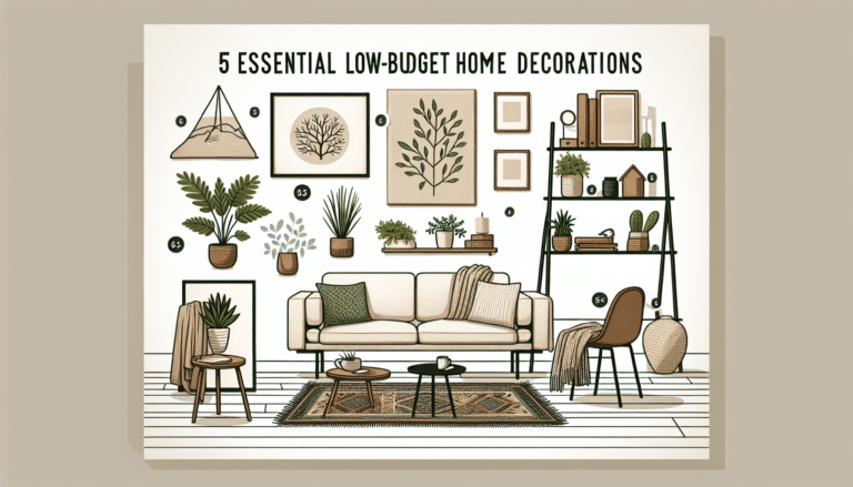 "Cinco cosas en las que recomiendo invertir para decorar tu casa si tienes poco dinero"