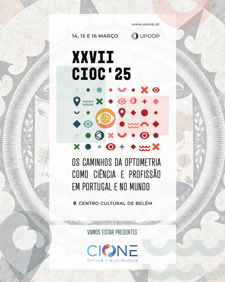 Cione Óptica y Audiología patrocina el XXVII CIOC´25 en Portugal