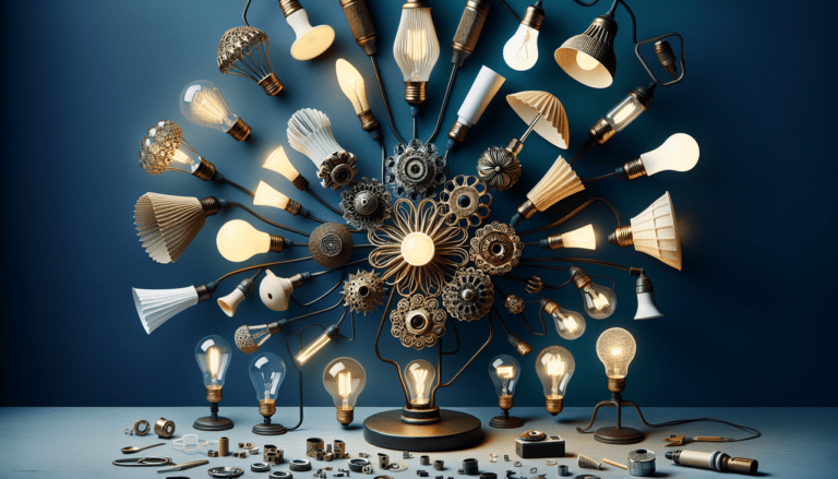 puedes hacer con ellos una lámpara de una forma fácil y sencilla, y el resultado es espectacular