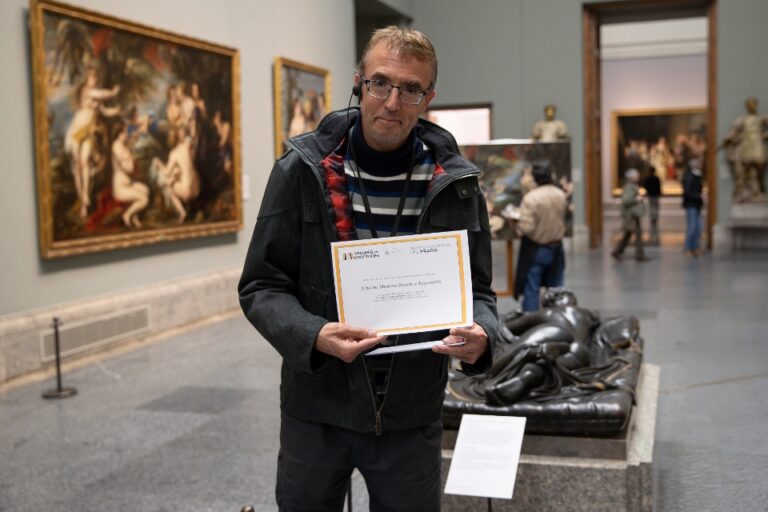 Cris, de Alberto Moreno, ganador de la primera edición del concurso "El Prado en 205 palabras"