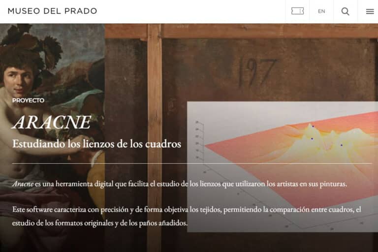 El Museo de Prado comparte una herramienta que posibilita el análisis científico de los lienzos