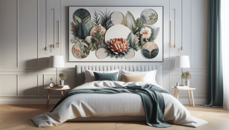 Ideas para decorar la pared encima del cabecero