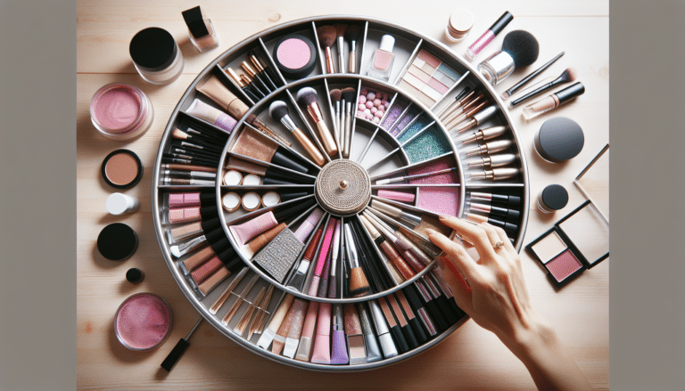 H&M Home tiene la solución más funcional para organizar el maquillaje y los productos de belleza: una práctica bandeja giratoria