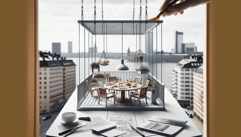 La última novedad de Ikea para balcones es esta mesa colgante que verás en muchas terrazas esta primavera