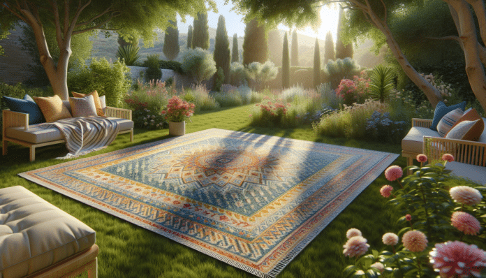 Kave Home lanza una alfombra hecha a mano que transformará por completo tus zonas de exterior