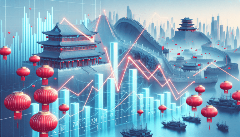 A cargo ship docked at the port.