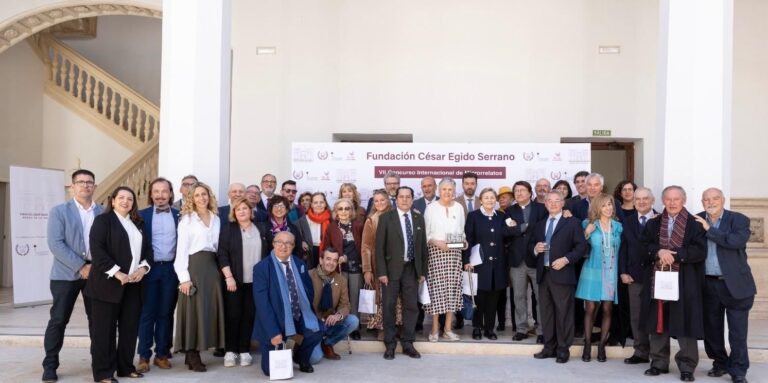 Entrega de premios del VII Concurso Internacional de Microrrelatos de la Fundación César Egido Serrano
