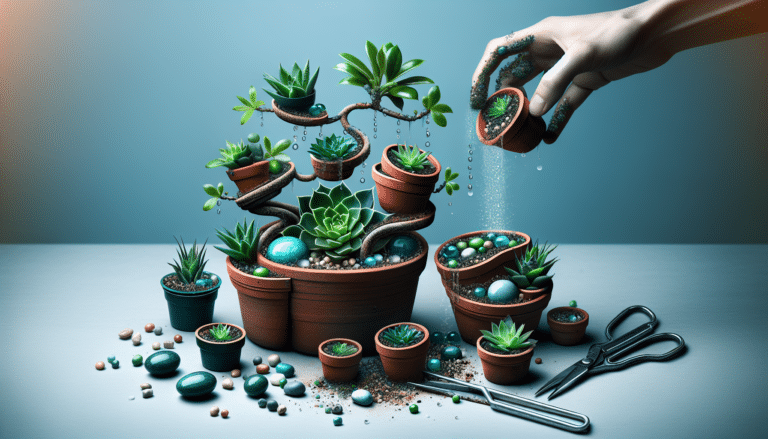 reutilízalas y crea estas mini macetas para plantas de agua