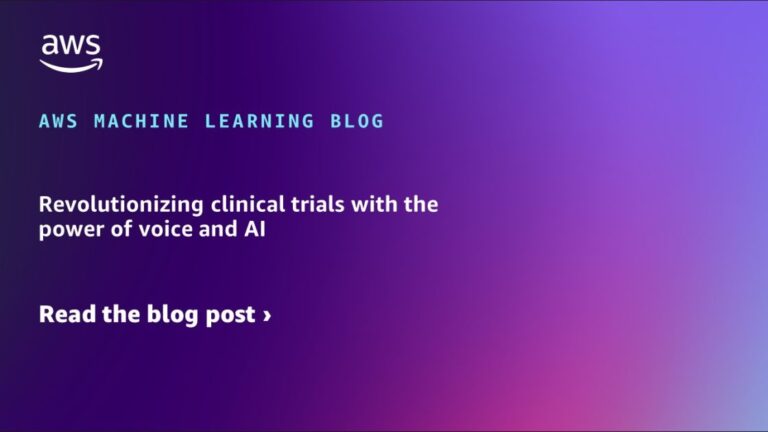 Revolutionizing clinical trials with the power of voice and AI
