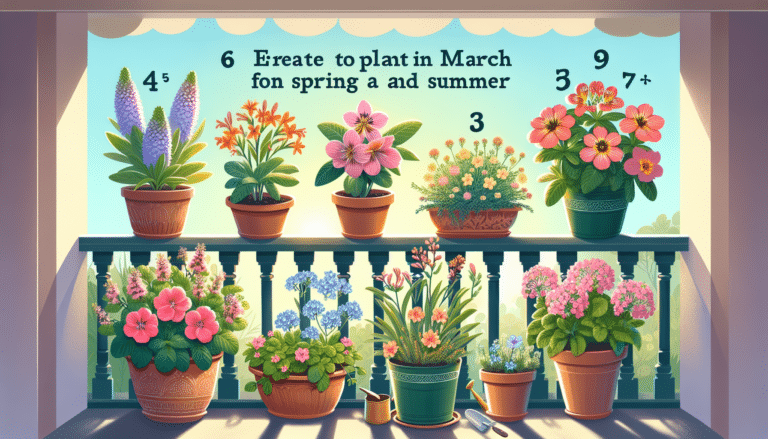 Seis plantas con flor que hay que plantar en marzo para tener un balcón lleno de color en primavera y verano