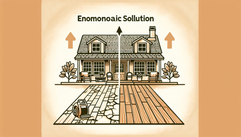 es ideal para tapar feos suelos y desgastados por muy poco dinero