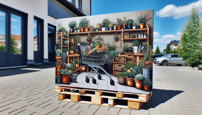 Con este carro para plantas de Aldi tu terraza o el jardín estarán más bonitos que nunca