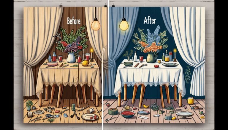 darás un vuelco a tus mesas por muy poco dinero