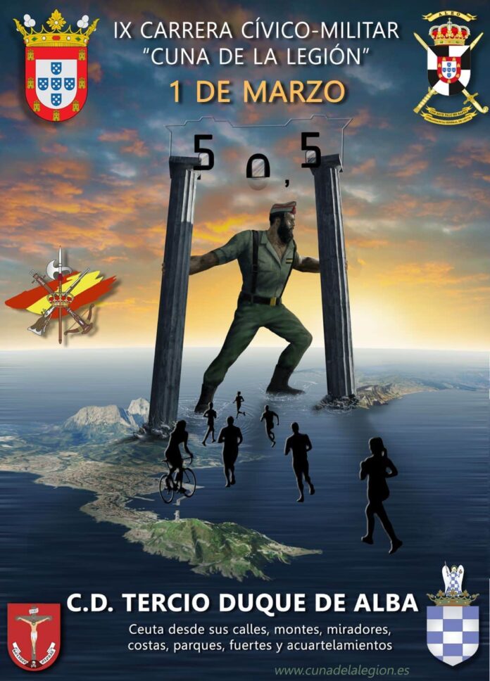 Gran éxito en la IX Edición de la Cuna de la Legión en Ceuta