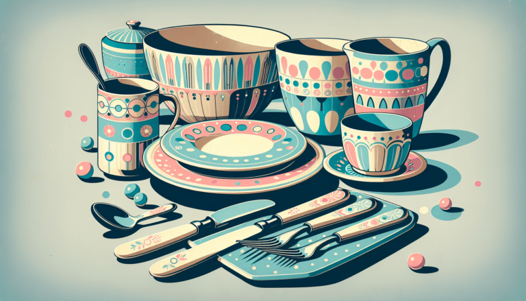 Esta vajilla de Alcampo tiene un toque retro y es ideal para una mesa vintage sin pasarse y por menos de 19 euros
