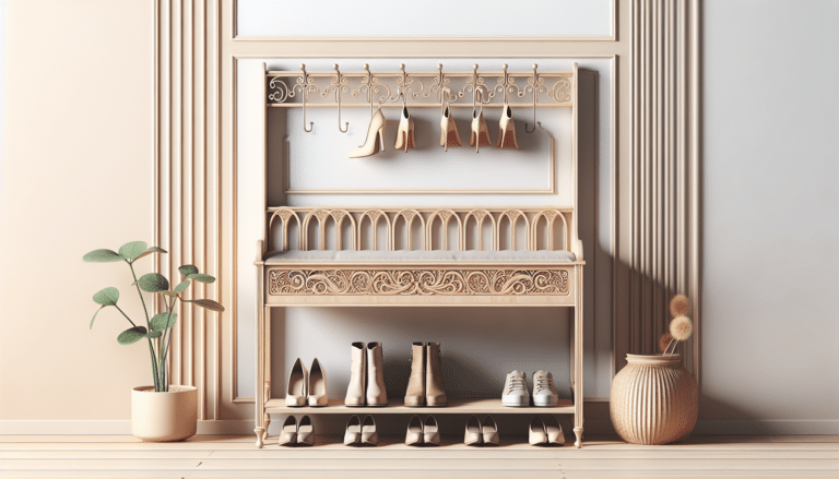 Zara Home consigue ordenarlos con este banco zapatero de diseño vintage