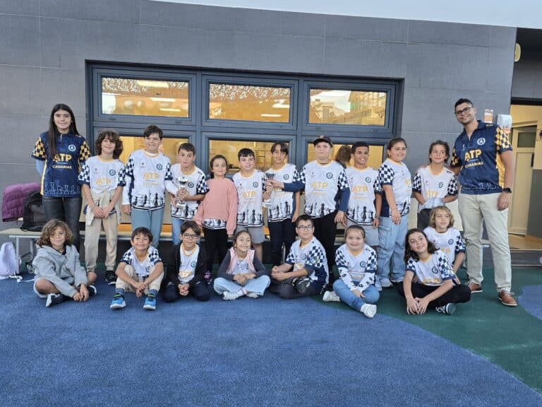 ATP Iluminación patrocina el Club Deportivo Academy Telde: ajedrez, pensamiento estratégico y formación de las futuras generaciones