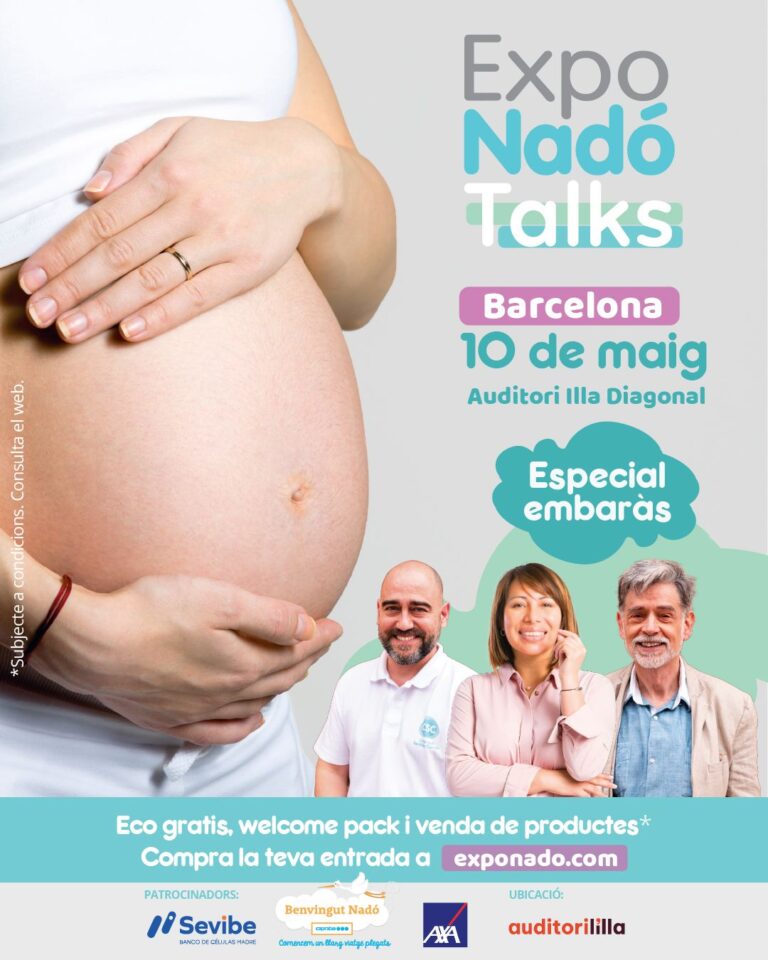 Barcelona acoge la primera edición de ExpoNadó Talks – Especial Embarazo, el evento imprescindible para futuras madres y padres