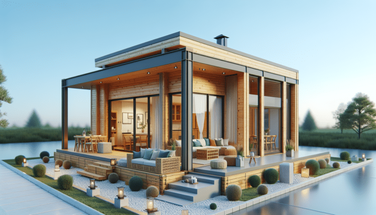 Esta casa prefabricada de tres dormitorios que parece de construcción tradicional viene con todo incluido