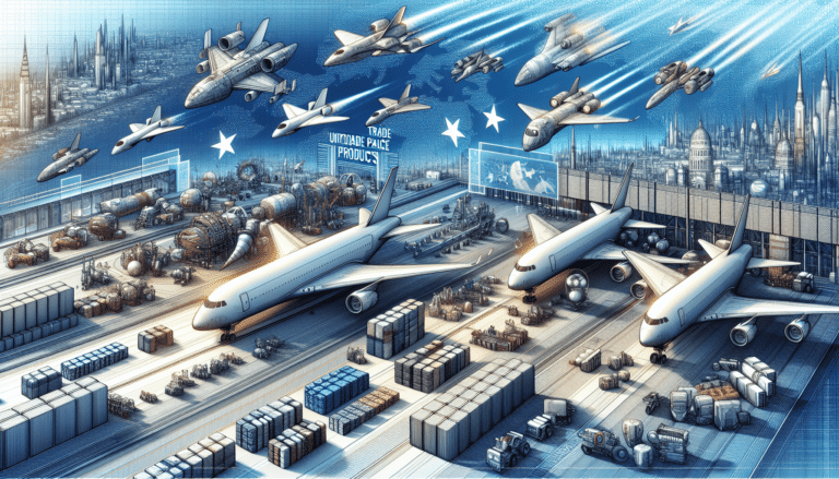 A satellite in space.