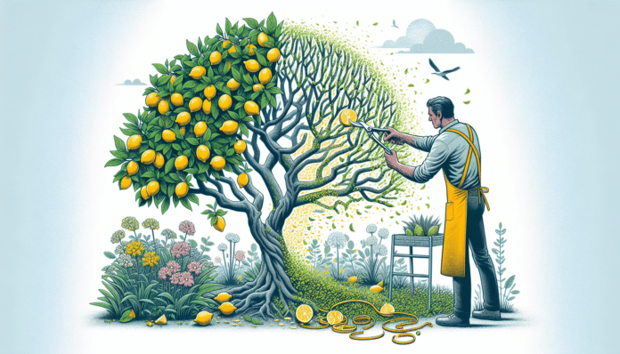 Cómo podar el limonero en abril para que crezca como nunca