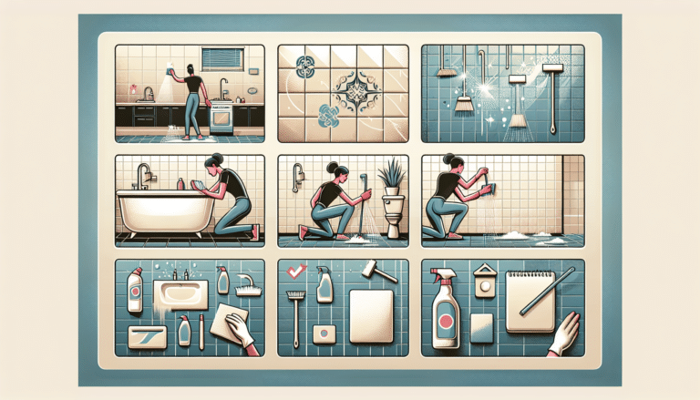 Limpieza de azulejos en cocina y baño