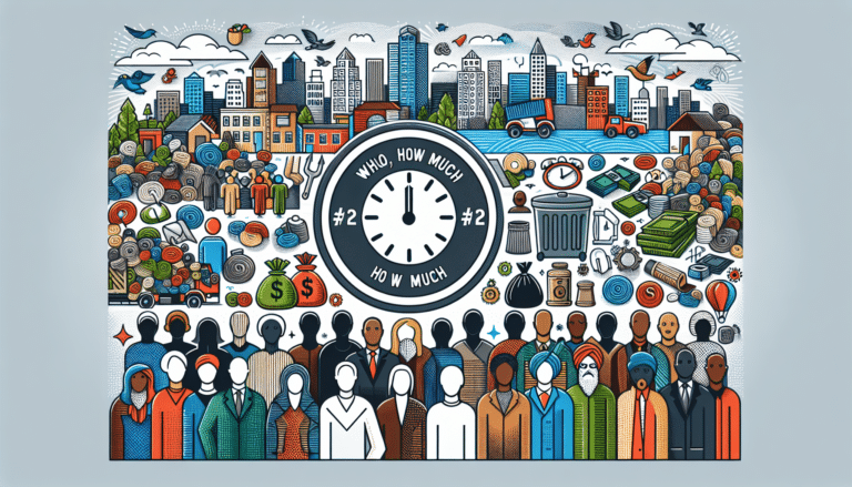 ya está aquí la tasa de basuras para municipios grandes y sabemos quién, cuánto y cuándo pagará