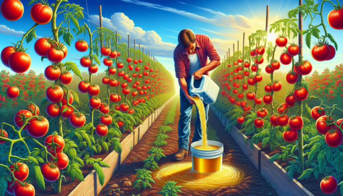 La ciencia acaba de encontrar el ingrediente secreto para que tu huerto dé tomates más ricos y grandes: tu pis