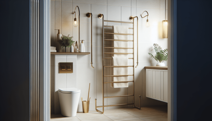 así es el toallero plegable de Zara Home que llega para revolucionar el cuarto de baño