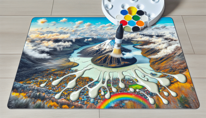 Cómo quitar manchas de pintura y adhesivos en suelos