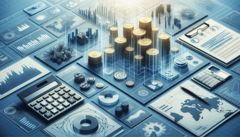 magnifying glass on top of euro notes