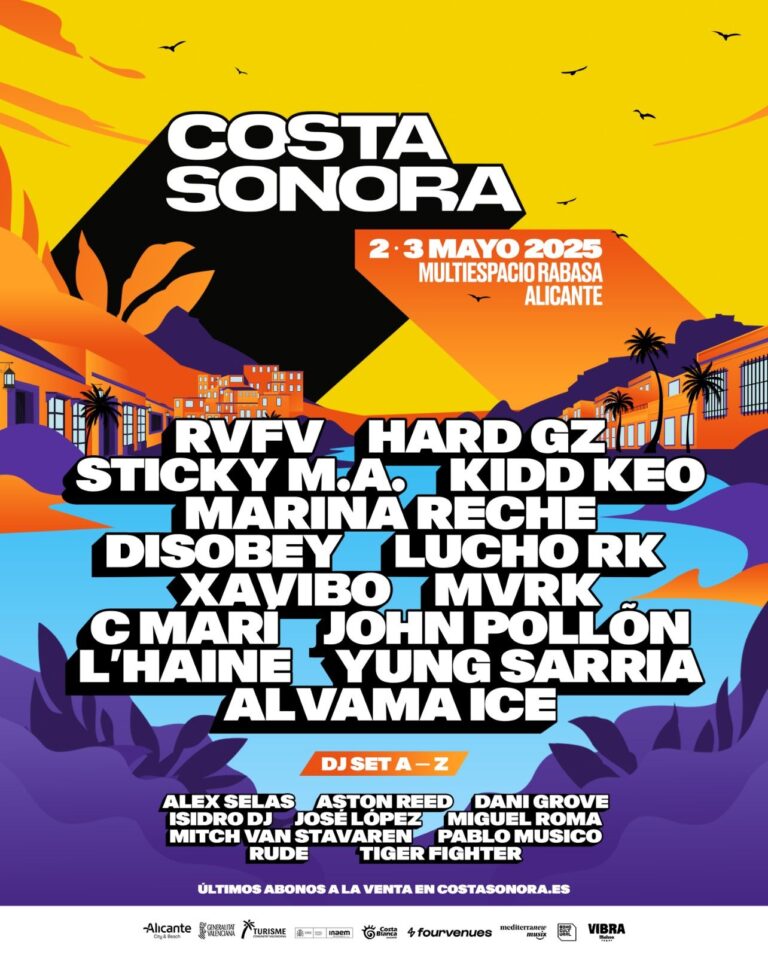 Esta semana llega el Festival Costa Sonora, el evento de música urbana más relevante de la provincia de Alicante
