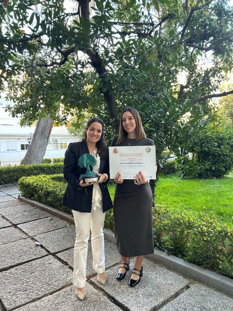 Grupo Empresarial Electromédico, galardonado con el Premio PREVER 2024