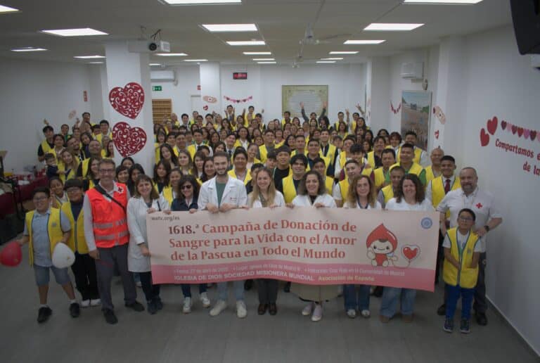 Iglesia de Dios Sociedad Misionera Mundial organiza una campaña de donación de sangre
