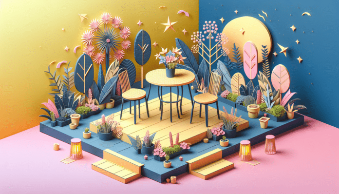 tus mesas en el jardín serán las reinas de Instagram y TikTok