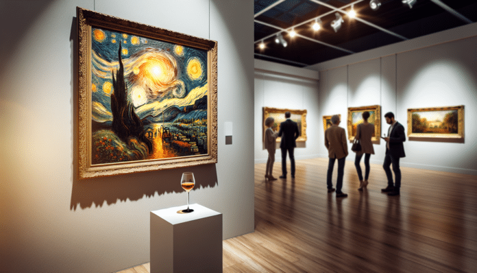 parece comprado en una galería de arte