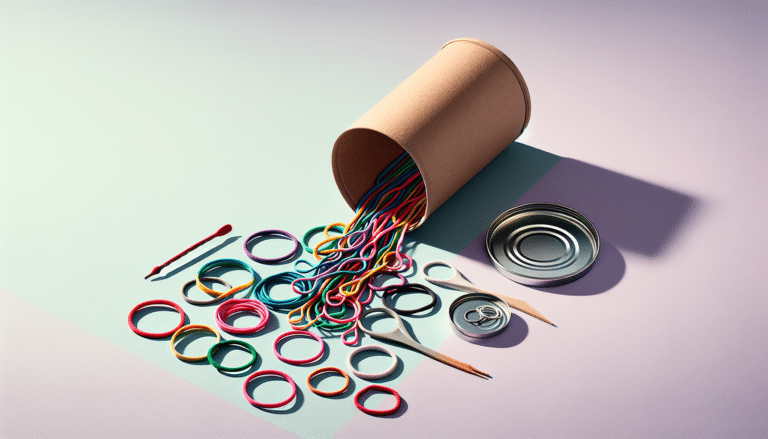 Basta con un rollo de papel y una lata para conseguir un espacio para guardar coleteros en orden